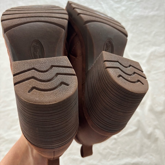 NWOT Eurosoft Temira Brown Vegan leather Slip-On Clog Mules SZ 7 - Picture 8 of 13